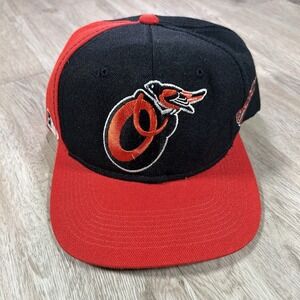 VTG Sports Specialties Baltimore Orioles Snapback Hat MLB Black Back Script Wool